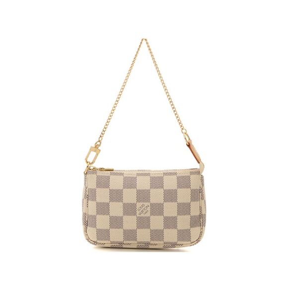 Louis Vuitton Mini Pochette Accessoir Damier Azur - Picture 1 of 8